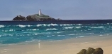 Geoff King - Clear Day, Godrevy- Cornwall